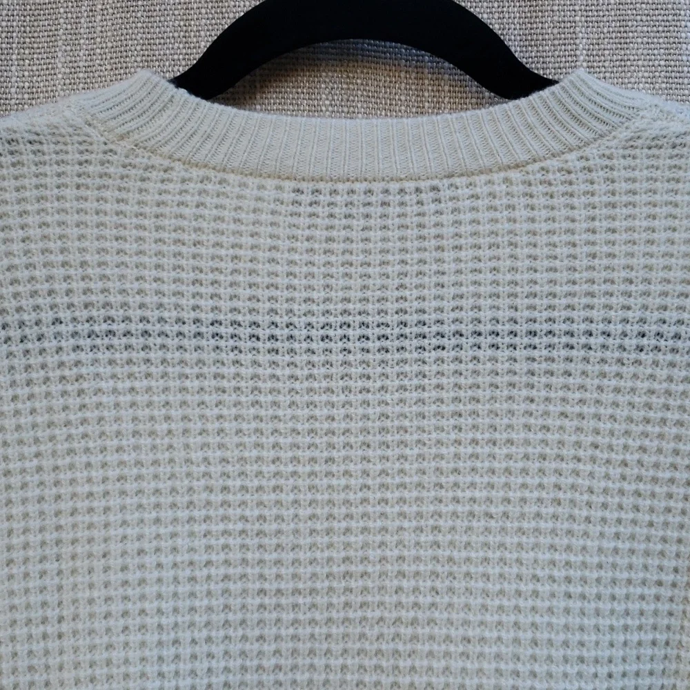 Everlane Cashmere Waffle Knit Sweater - Picture 8 of 12